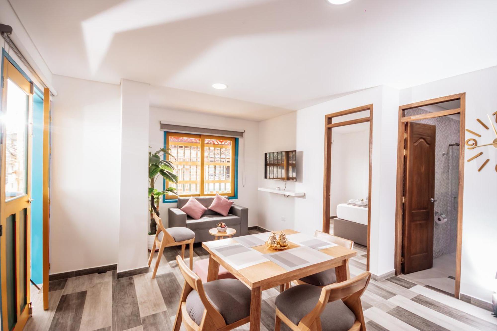 Las Palmas Apartamentos Гуатапе Экстерьер фото
